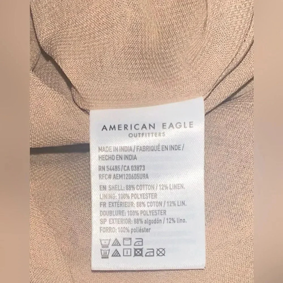 NWOT- American Eagle Outfitters Paperbag Lined Animal Print Skirt. Size XS. - Picture 7 of 7